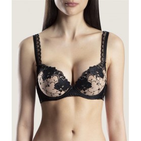 Soutien-gorge push-up coque AUBADE LA BELLE AUX CAMELIAS HYPNOTIQUE