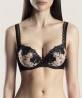 Soutien-gorge push-up coque AUBADE LA BELLE AUX CAMELIAS HYPNOTIQUE