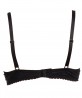 Soutien-gorge coque ANTINEA BIJOU DE NUIT NOIR ARGENT