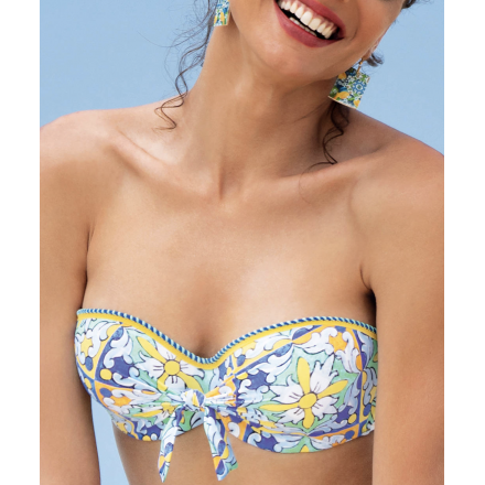 Haut de maillot de bain bandeau coque ANTIGEL LA SUNNY ANTIGEL SUNNY DECO