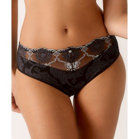 Culotte haute EMPREINTE LILLY ROSE NOIR