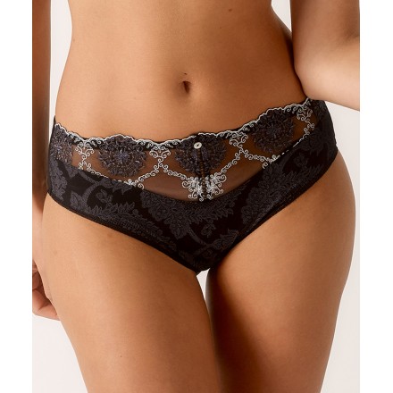 Culotte haute EMPREINTE LILLY ROSE NOIR