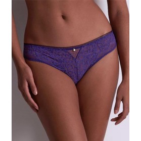 Slip brésilien AUBADE ILLUSION FAUVE ULTRAVIOLET