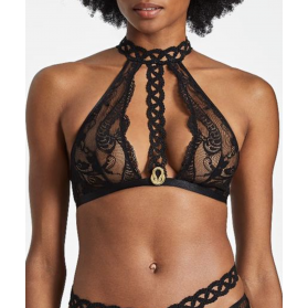 Brassière dentelle AUBADE PRECIOUS TALE NOIR MYSTIQUE