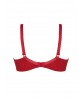 Soutien-gorge Corbeille fitting ANTIGEL AGENDA PLAISIR ROUGE CHERRY