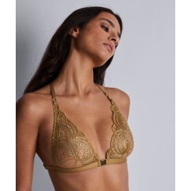 Soutien-Gorge Triangle Sans Armatures COLLECTION AUBADE ETHNIC VIBES SUBLIME BRONZE