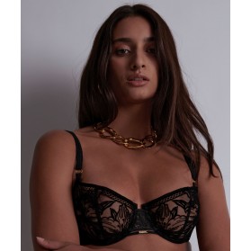 Soutien-Gorge Corbeille COLLECTION AUBADE COEUR A CORPS NOIR