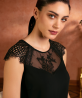 Top LISE CHARMEL FEERIE COUTURE NOIR