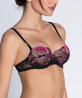 Soutien-Gorge Corbeille COLLECTION LISE CHARMEL FLORAISON PASSION SAFRAN ROSE