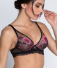 Soutien-Gorge Glamour COLLECTION LISE CHARMEL FLORAISON PASSION SAFRAN ROSE