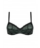 Soutien Gorge Armatures COLLECTION ANTIGEL JUNGLE DU SOIR VERT MINUIT