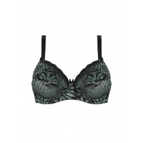 Soutien-Gorge Armatures Bien Être COLLECTION ANTIGEL JUNGLE DU SOIR VERT MINUIT