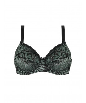 Soutien-Gorge Armatures Bien Être COLLECTION ANTIGEL JUNGLE DU SOIR VERT MINUIT