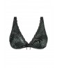 Soutien-Gorge Glamour 1/2 Mousse COLLECTION ANTIGEL JUNGLE DU SOIR VERT MINUIT