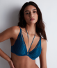 Soutien-Gorge Plunge Foulard COLLECTION AUBADE CINDY BRUNA SUMPTUOUS WAVES IMPERIAL BLUE