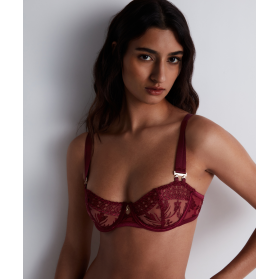 Soutien-Gorge Corbeille COLLECTION AUBADE MAGNETIC SPELL CRIMSON RED