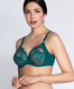 Soutien-Gorge Armatures Bien Être COLLECTION LISE CHARMEL SUBLIME EN DENTELLE VERT PRINCESSE