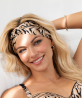 Turban COLLECTION ANTIGEL TIGRE REBELLE TIGRE BLOND