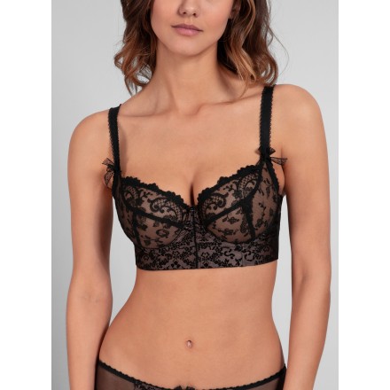 Soutien-Gorge Bustier Armatures COLLECTION EMPREINTE GABY NOIR