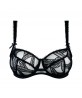 Soutien-Gorge Corbeille Armature COLLECTION EMPREINTE GUSTAVE NOIR