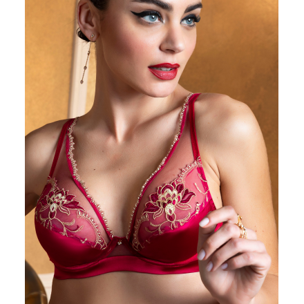 Soutien-Gorge Glamour COLLECTION LISE CHARMEL EBLOUISSANTE ICONE OR RUBIS