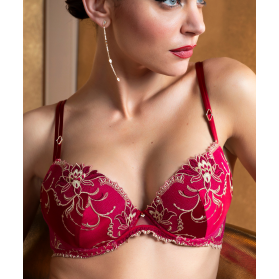 Soutien-Gorge Coque COLLECTION LISE CHARMEL EBLOUISSANTE OR RUBIS