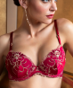 Soutien-Gorge Coque COLLECTION LISE CHARMEL EBLOUISSANTE OR RUBIS