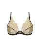 Soutien-Gorge Glamour COLLECTION LISE CHARMEL ECLATS D'OR NOIR OR