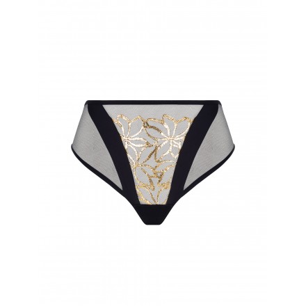 Slip Haut COLLECTION LISE CHARMEL ECLATS D'OR NOIR OR