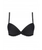 Soutien-Gorge Coque COLLECTION ANTIGEL JOLIE DANDY NOIR COCKTAIL