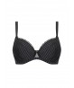 Soutien-Gorge Corbeille Fitting COLLECTION ANTIGEL JOLIE DANDY NOIR COCKTAIL