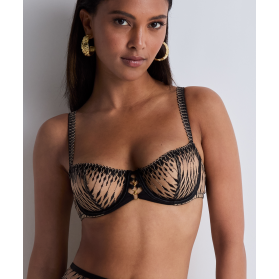 Soutien-Gorge Corbeille COLLECTION AUBADE VOODOO KISS MILLENIUM BLACK