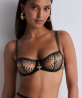 Soutien-Gorge Corbeille COLLECTION AUBADE VOODOO KISS MILLENIUM BLACK