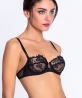 Soutien-Gorge Corbeille COLLECTION LISE CHARMEL ADORABLE EN SEXY NOIR