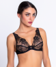 Soutien-Gorge Glamour COLLECTION LISE CHARMEL ADORABLE EN SEX NOIR