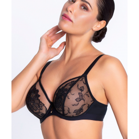 Soutien-Gorge Triangle Armatures Bien Être COLLECTION LISE CHARMEL ADORABLE EN SEXY NOIR