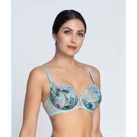 Soutien-Gorge Corbeille Fitting COLLECTION LISE CHARMEL RÊVE EN FLEURS RÊVE OPALE