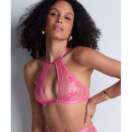 Brassière COLLECTION AUBADE RULE OF ATTRACTION EXCITING PINK