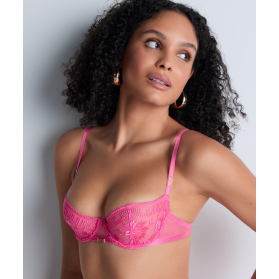 Soutien-Gorge Corbeille COLLECTION AUBADE RULES OF ATTRACTION EXCITING PINK