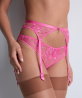 Porte-Jarretelles COLLECTION AUBADE RULES OF ATTRACTION EXCITING PINK