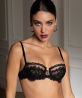 Soutien-Gorge Corbeille COLLECTION LISE CHARMEL DESIRS DE VENISE NOIR