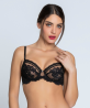 Soutien-Gorge Armatures COLLECTION LISE CHARMEL DESIRS DE VENISE NOIR