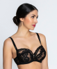 Soutien-Gorge Corbeile Bien Être COLLECTION LISE CHARMEL DESIRS DE VENISE NOIR